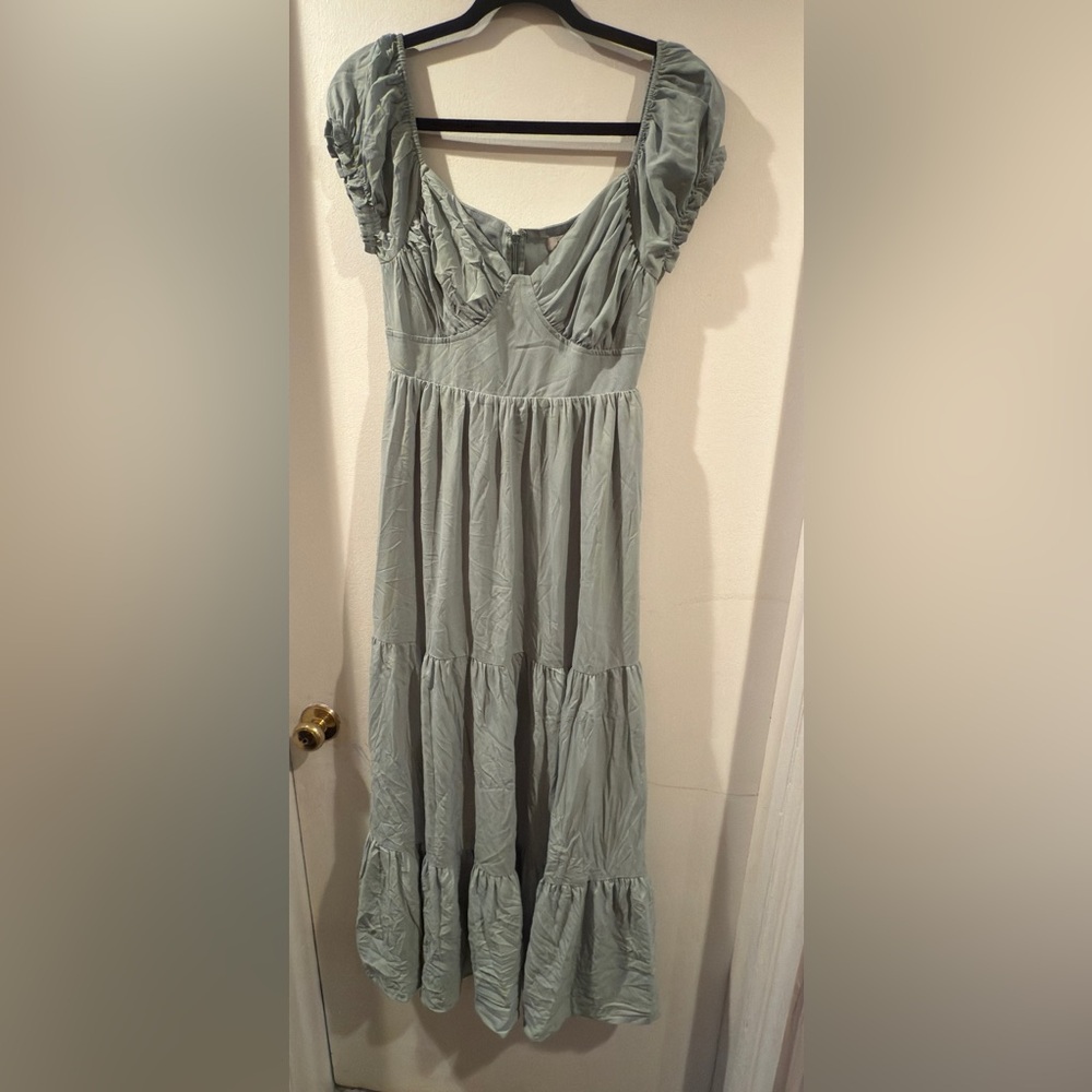 Better Be Sage Green Maxi Dress